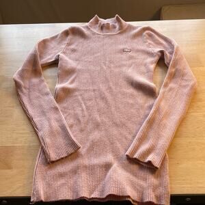 CARTELO Ribbed mock turtleneck